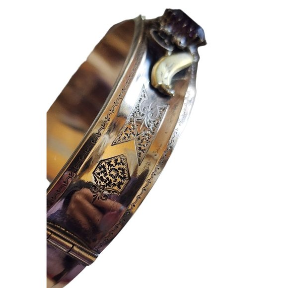 Antique Art Deco Signed A Gold Filled Bracelet (2422) - Picture 3 of 6